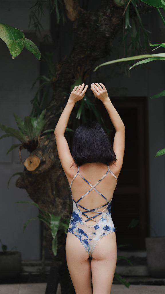 Cloudless Bodysuit - Indigo Sunrise