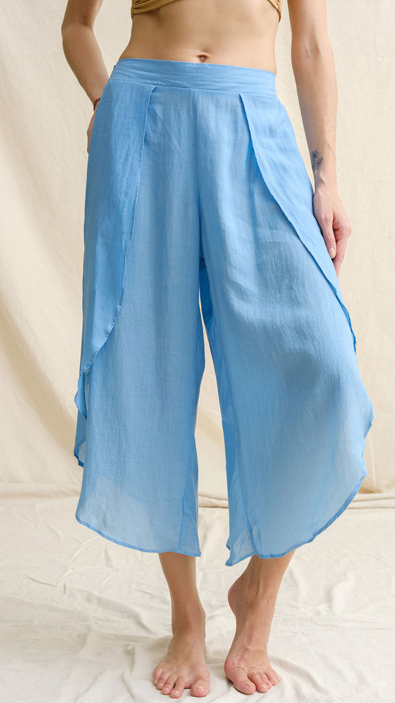 Sunday in Sheets Pants - Pure Sky
