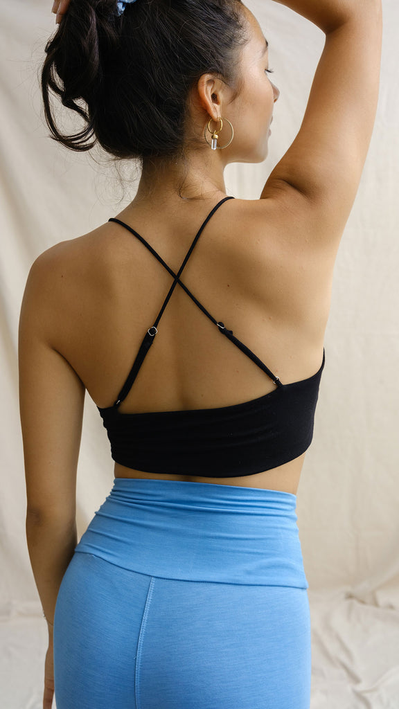 Snug Hug Crop Top - Raven Sky
