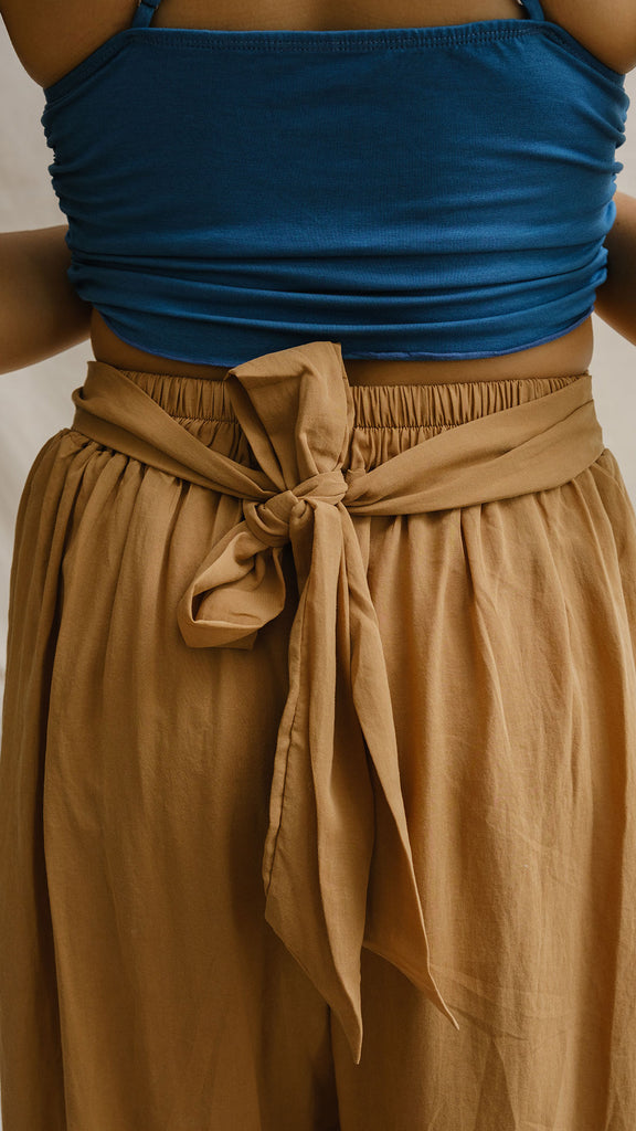 Sunday in Sheets Pants - Raw Earth