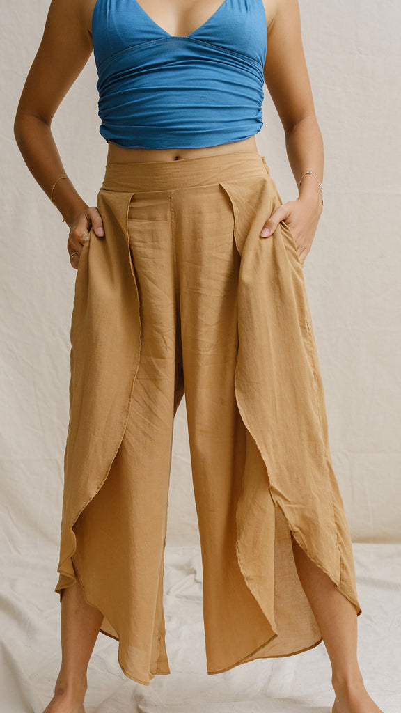 Sunday in Sheets Pants - Raw Earth