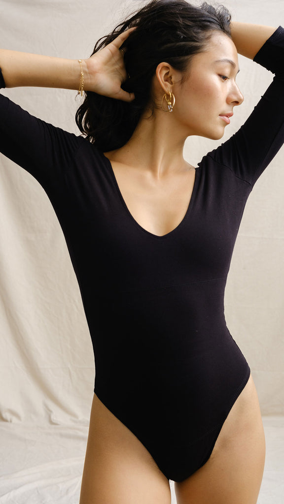 Pure Grace Bodysuit - Raven Sky