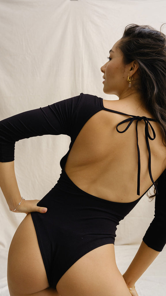 Pure Grace Bodysuit - Raven Sky