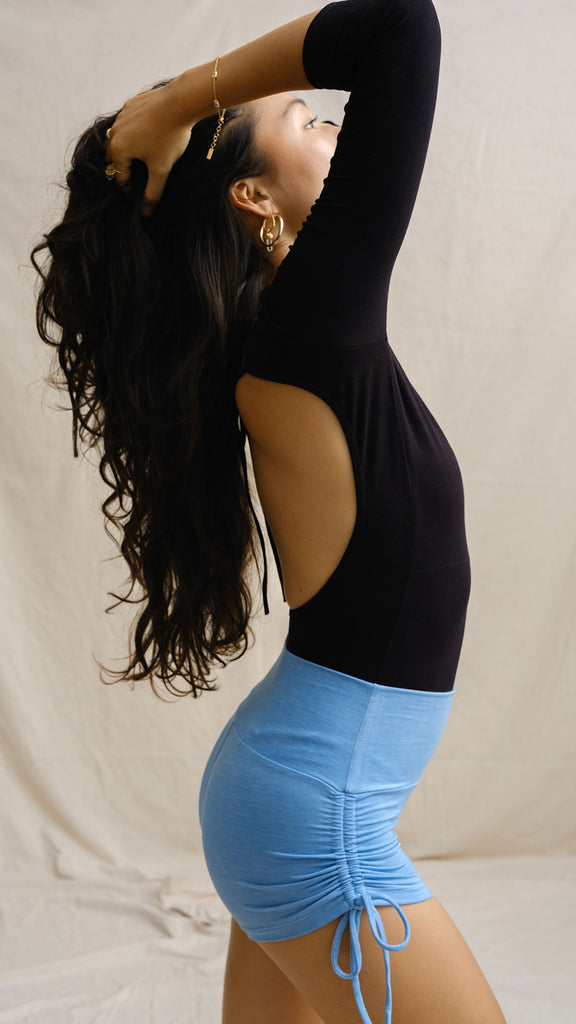 Pure Grace Bodysuit - Raven Sky
