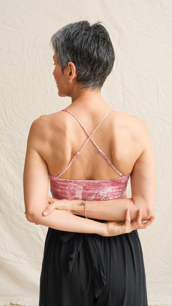 Snug Hug Crop Top - Plumeria Petal