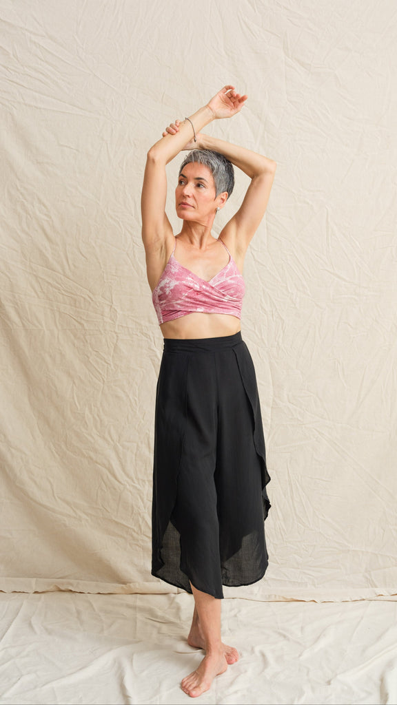 Snug Hug Crop Top - Plumeria Petal