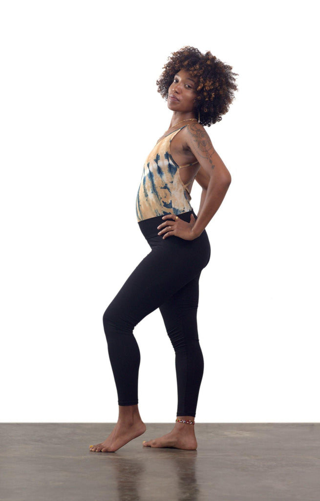 Wild Jasmine Leggings - Raven Sky - Isabelle Moon