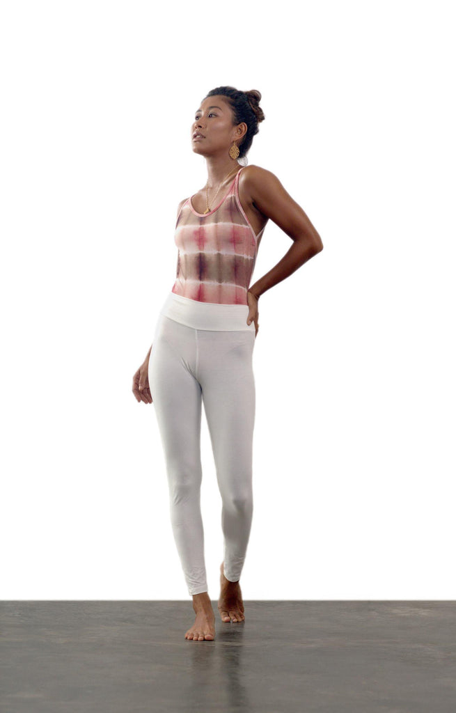 Wild Jasmine Leggings - Pearl Mist - Isabelle Moon