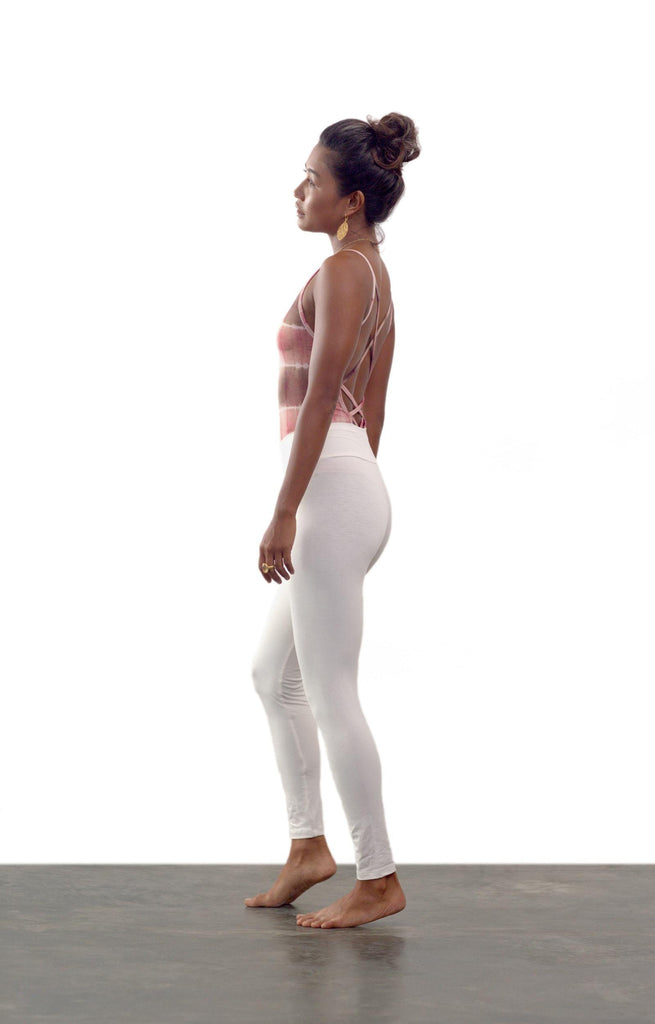 Wild Jasmine Leggings - Pearl Mist - Isabelle Moon