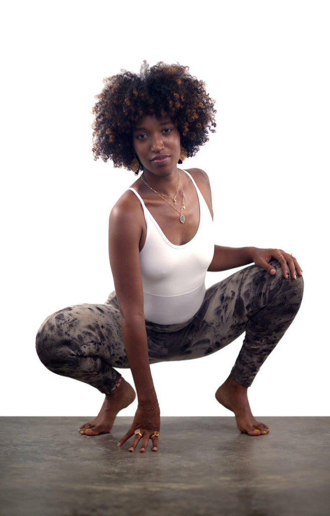 Wild Jasmine Leggings - Cinnamon Smoke - Isabelle Moon