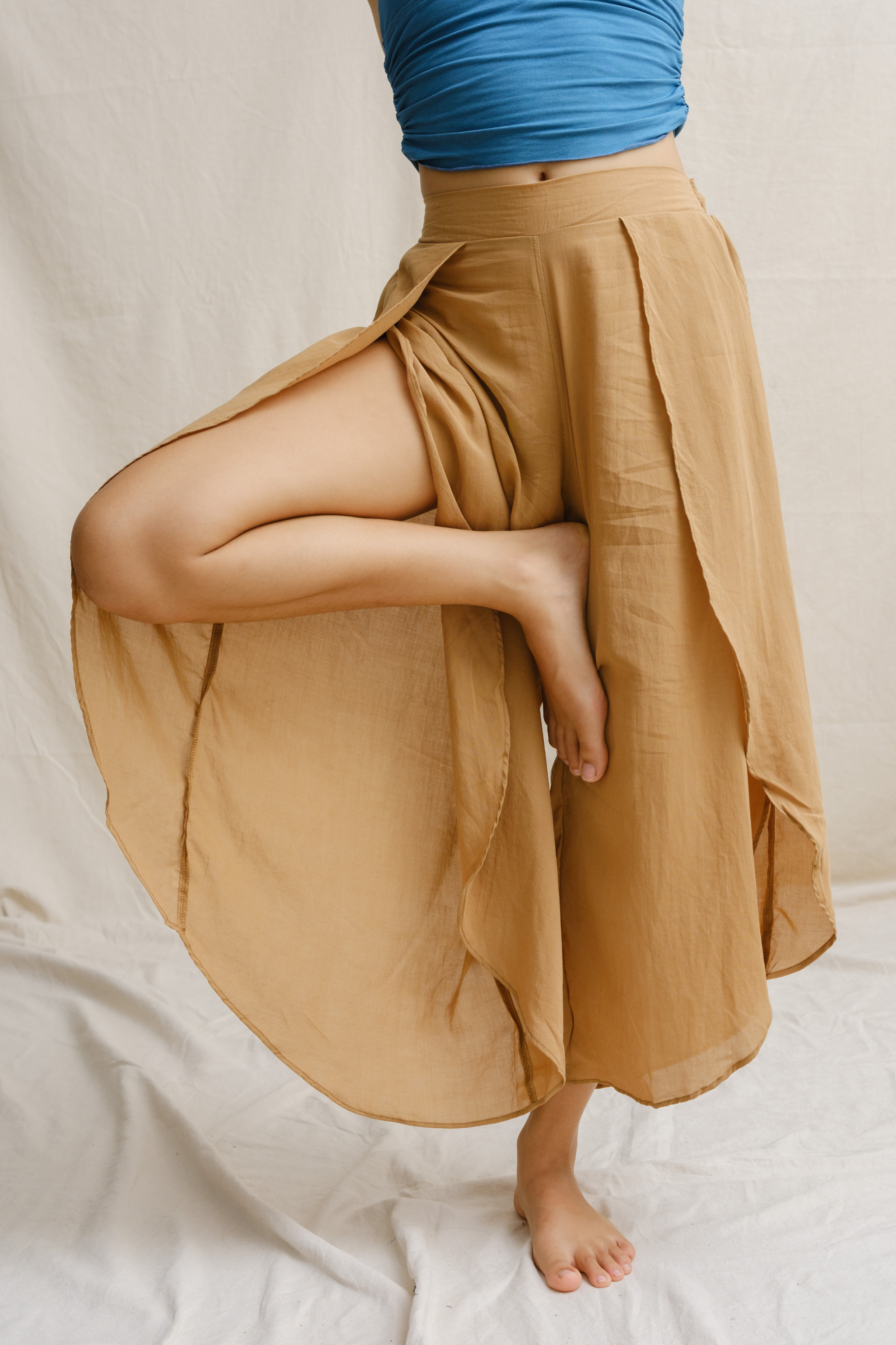 Sunday in Sheets Pants - Raw Earth
