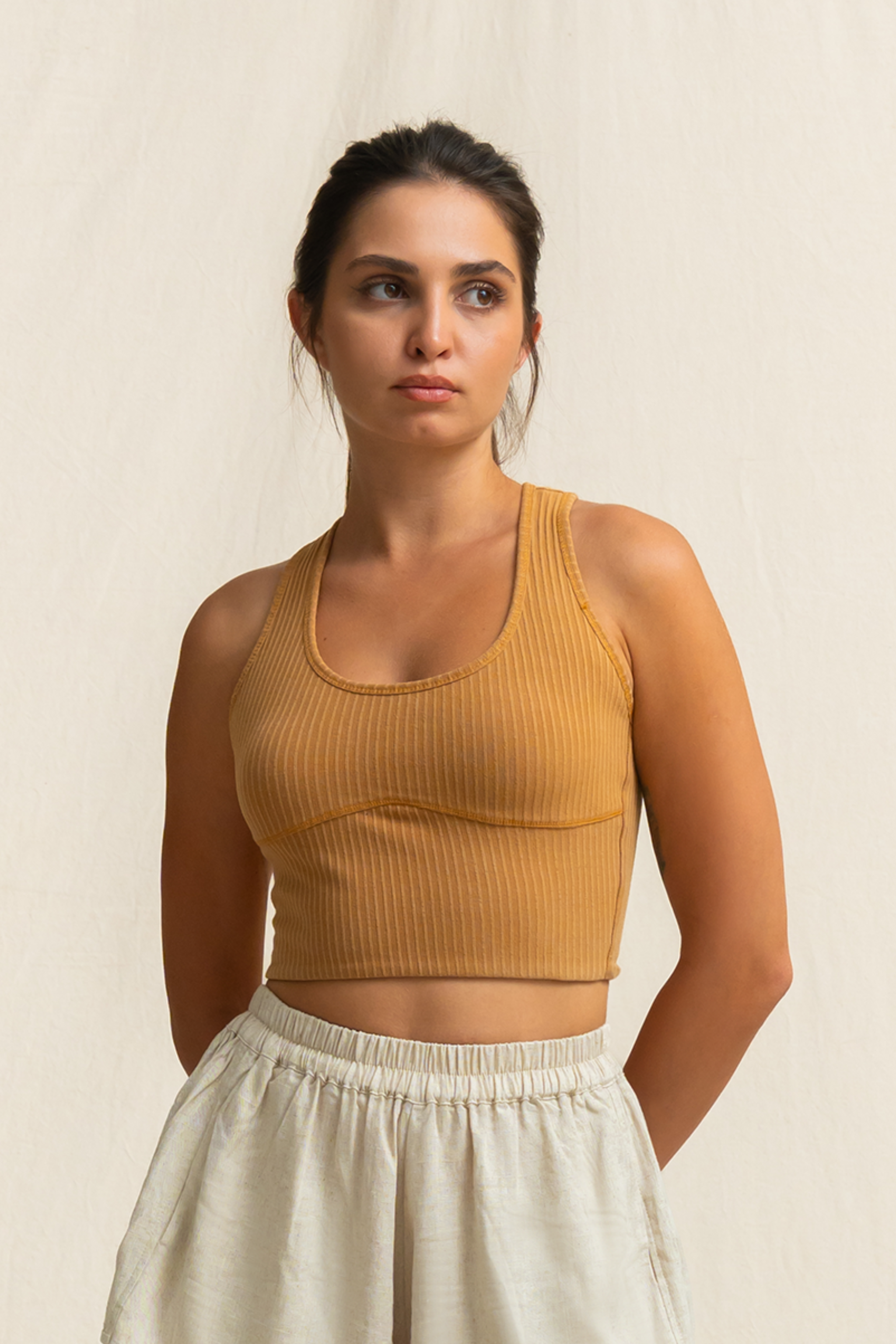 Sola Racerback Crop Top Main image