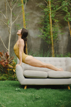 Cloudless Bodysuit - Golden Honey