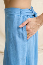 Sunday in Sheets Pants - Pure Sky