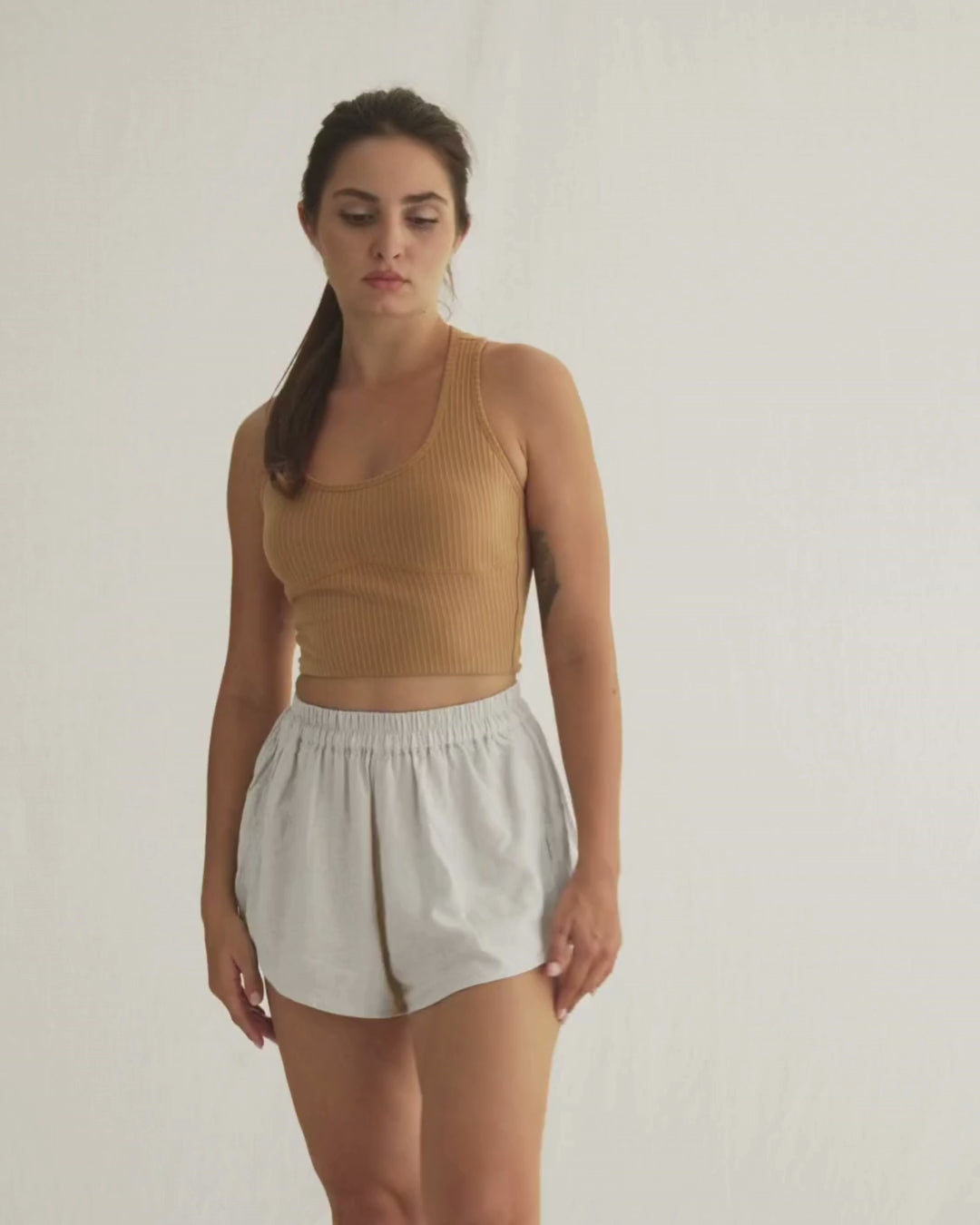 Sola Racerback Crop Top