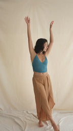 Sunday in Sheets Pants - Raw Earth