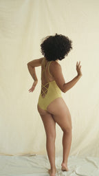Cloudless Bodysuit - Golden Honey