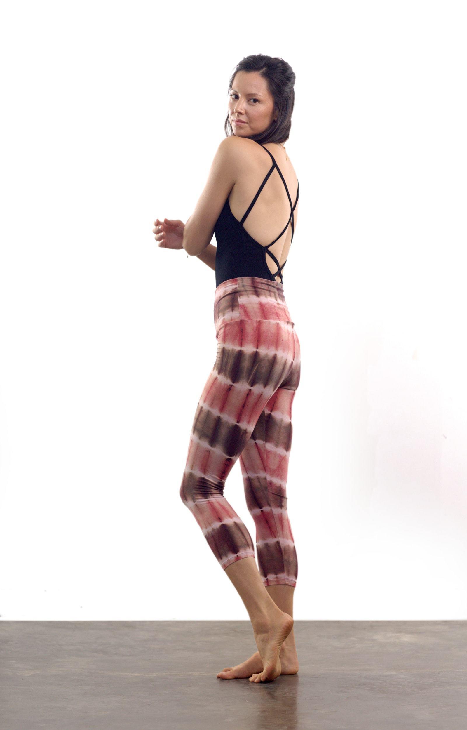 Enchanted Leggings - Electric Rose Secondary image