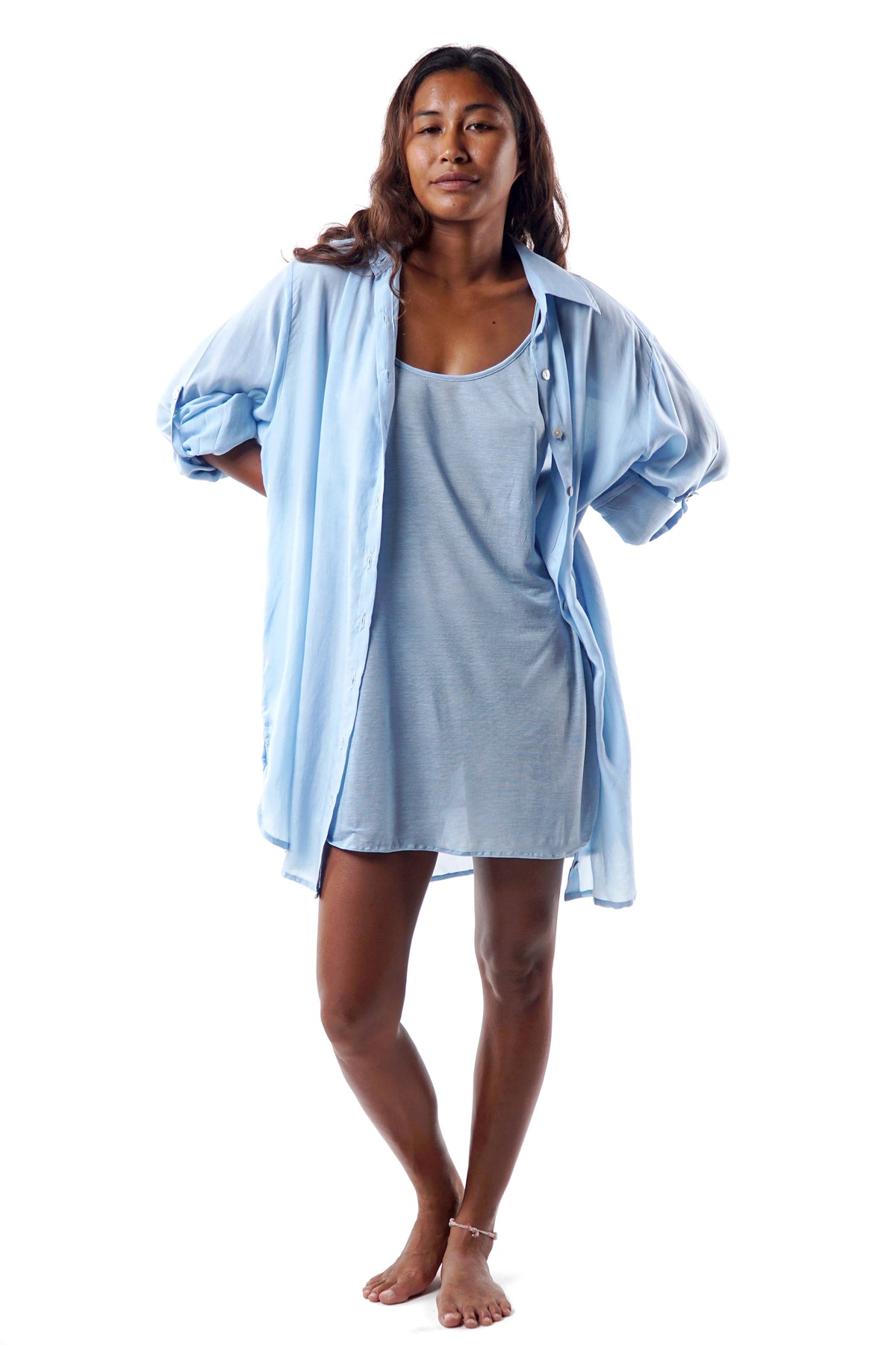 Her Wild Oversized Shirt