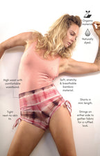 Moonlit Shorts - Electric Rose